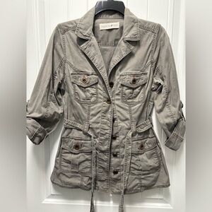 Fashion Bug Women's Olive Green Utility Jacket